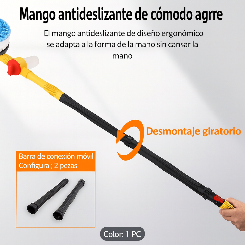 CEPILLO GIRATORIO PARA LAVADO DE VEHICULO RAPIDO Y FACIL!!! PAGO CONTRA ENTREGA Y ENVIÓ GRATIS EN GUATEMALA!!!!