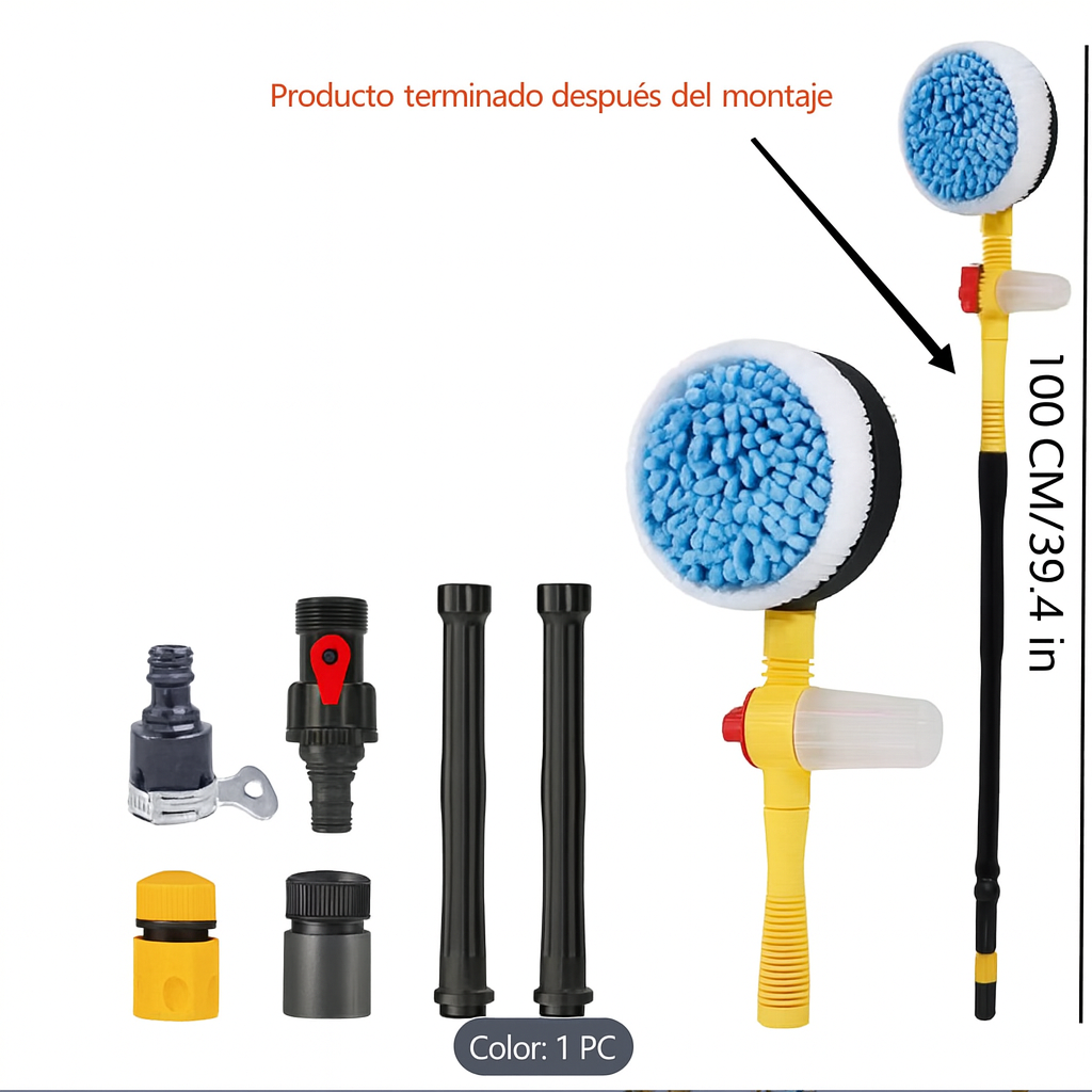 CEPILLO GIRATORIO PARA LAVADO DE VEHICULO RAPIDO Y FACIL!!! PAGO CONTRA ENTREGA Y ENVIÓ GRATIS EN GUATEMALA!!!!