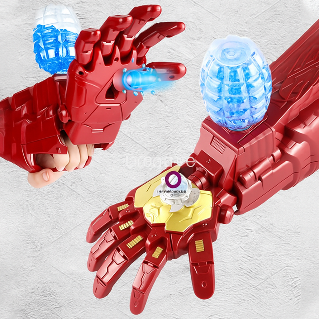 🦾 Pistola Juguete Iron Man – Guantelete Lanzador de Bolas de Hidrogel... Pago contra entrega y envió gratis en Panamá...