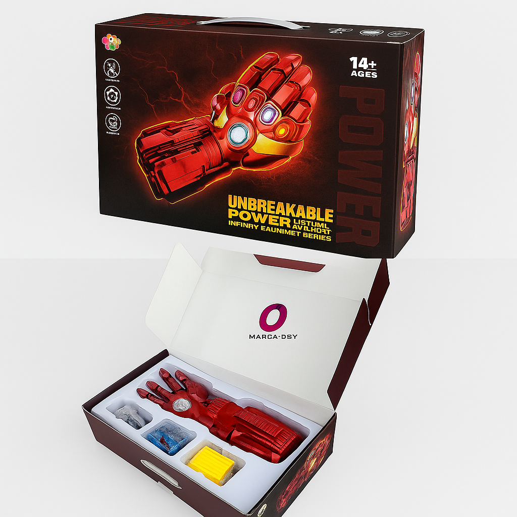 🦾 Pistola Juguete Iron Man – Guantelete Lanzador de Bolas de Hidrogel... Pago contra entrega y envió gratis en Panamá...