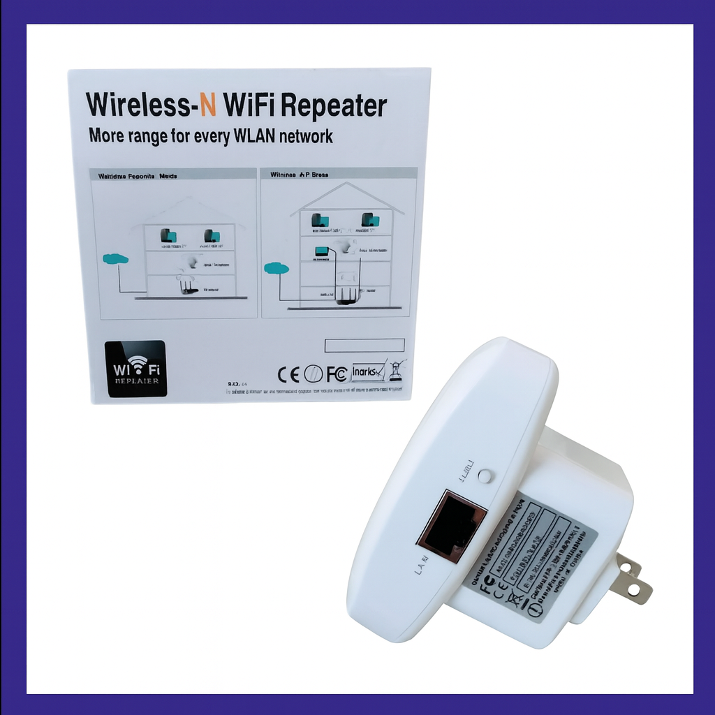⭐ Repetidor / Extensor / Access Point WiFi Inalámbrico 800 Mbps! Pago contra entrega y envió gratis en Guatemala!!!!