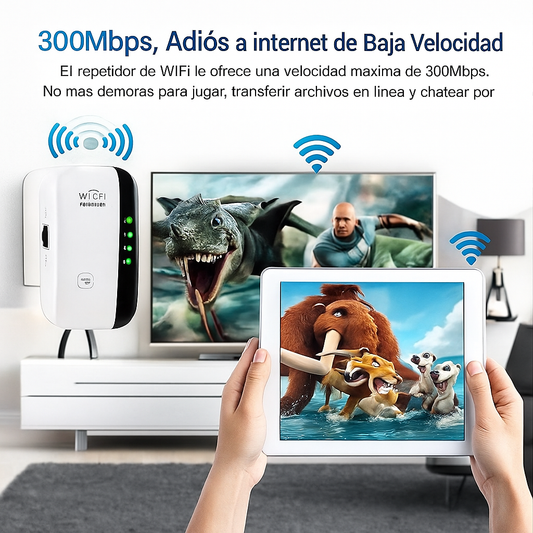 ⭐ Repetidor / Extensor / Access Point WiFi Inalámbrico 800 Mbps! Pago contra entrega y envió gratis en Guatemala!!!!