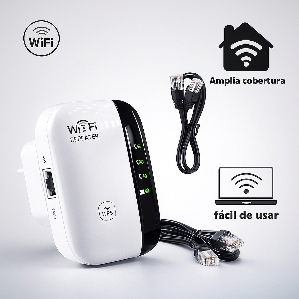 ⭐ Repetidor / Extensor / Access Point WiFi Inalámbrico 800 Mbps! Pago contra entrega y envió gratis en Guatemala!!!!
