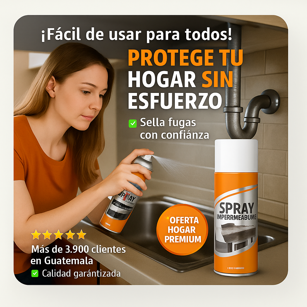 Spray Sellador Dryko Vedatudo Transparente.... Pago Contra entrega y envió gratis en Guatemala!!!