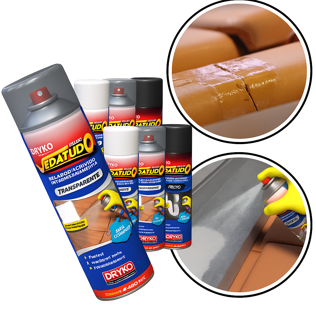 Spray Sellador Dryko Vedatudo Transparente.... Pago Contra entrega y envió gratis en Guatemala!!!