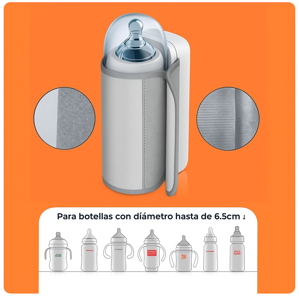 CALENTADOR DE BIBERÓN PORTATIL...PAGO CONTRA ENTREGA Y ENVIÓ GRATIS GUATEMALA....