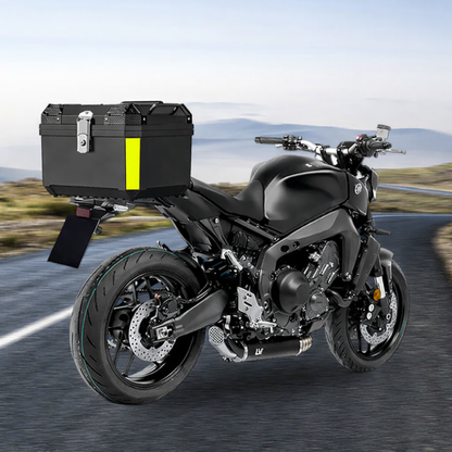 🏍️ Baúl Trasero para Moto 45L con Respaldo Acolchado... Pago contra entrega y envió gratis en Guatemala!!!!