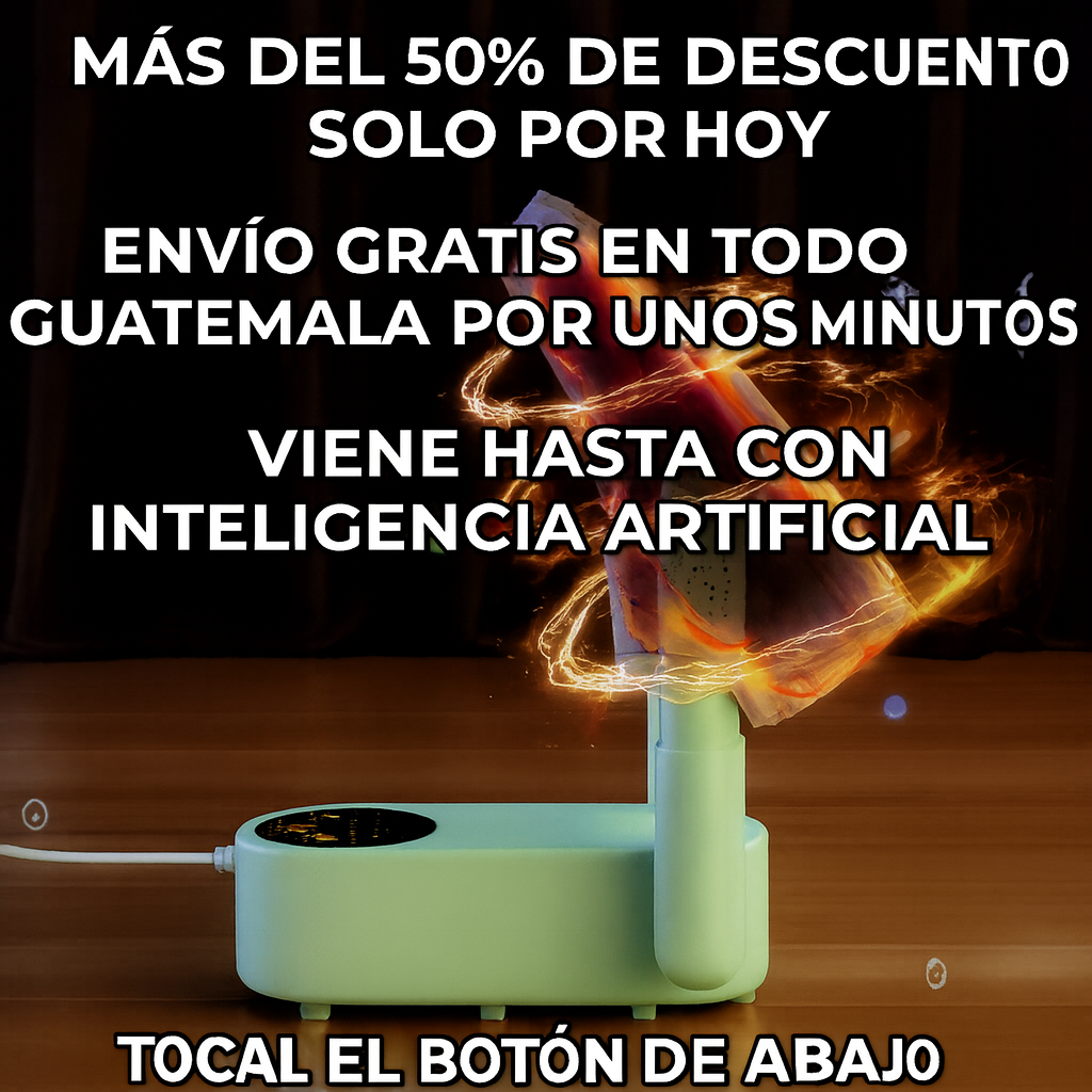 CALEFUT® (Oferta 2x1) Secador de Zapatos Original (Ultima versión) Paga 1 lleva 2 solo HOY | Pago contra entrega y envió totalmente gratis en GUATEMALA!!!