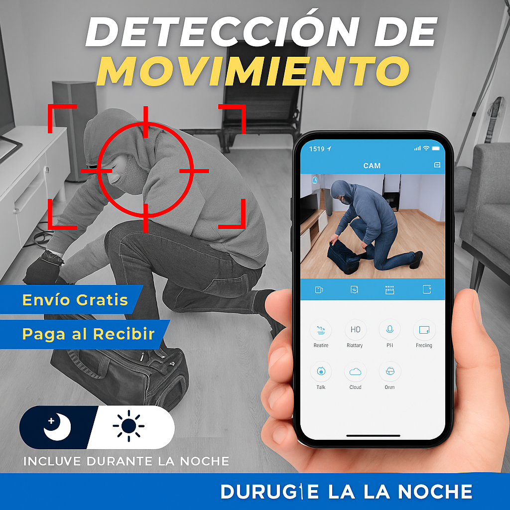 SecurePro© Cámara espía importada para mayor seguridad... (Ultima Versión Mejorada) Pago contra entrega y envió gratis GUATEMALA!