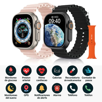 Apple SmartWatch Reloj Inteligente ULTRA (Ultima Versión) + Pagas al recibir y Envió Gratuito